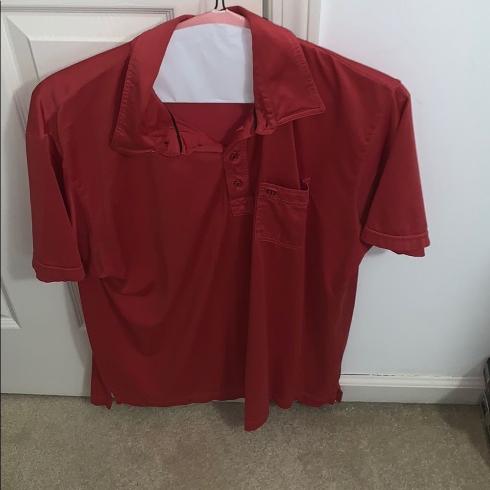 Travis Mathew golf shirt